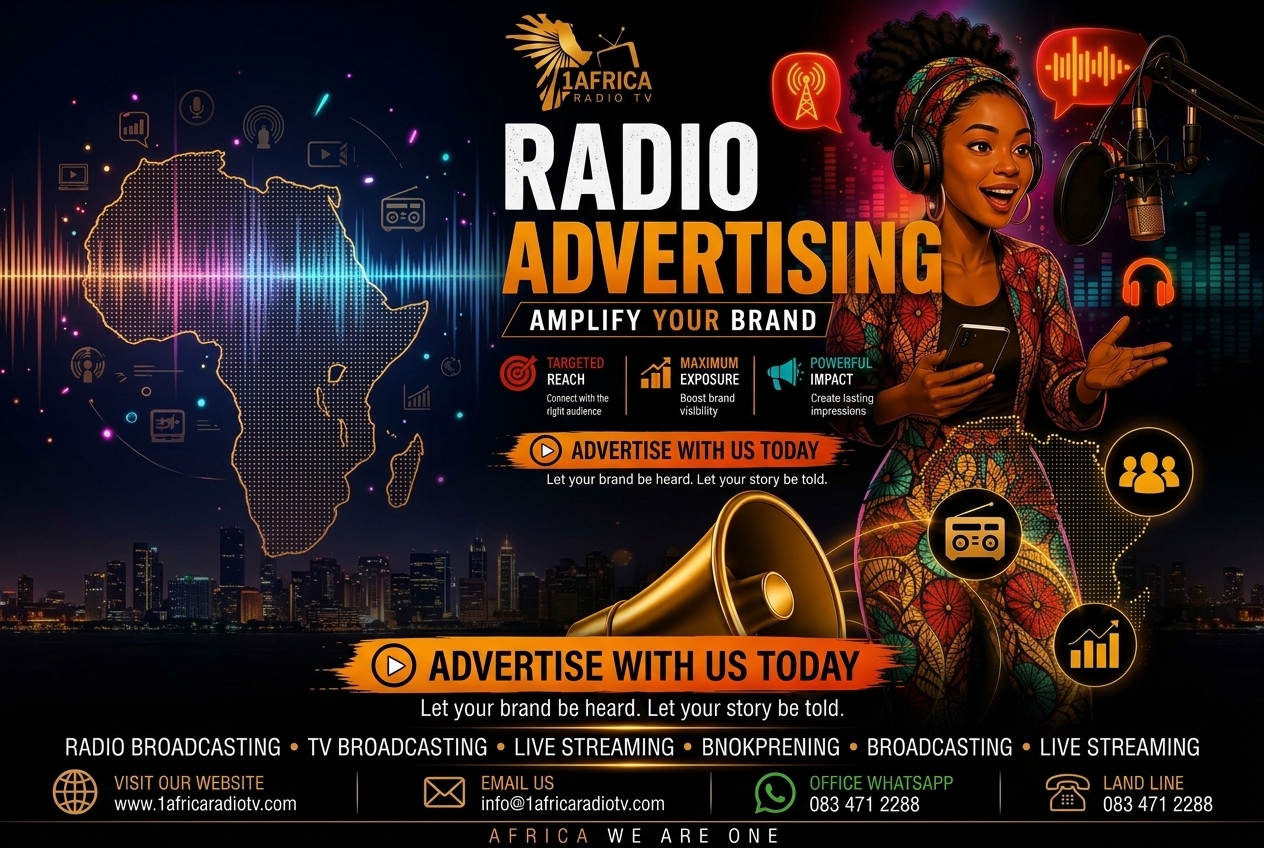 Advertise With Us - Africa We Are One TV & Streaming